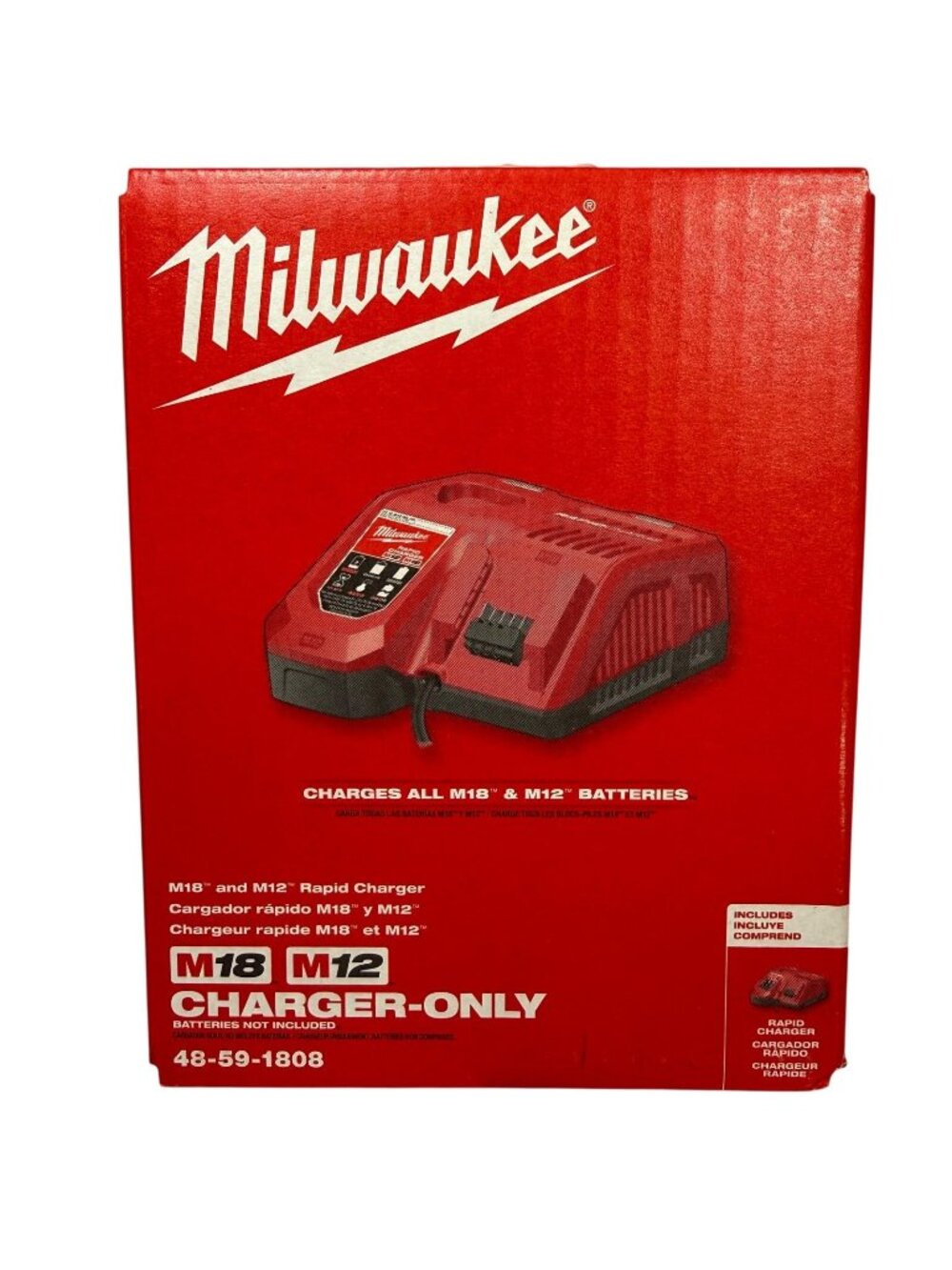 Milwaukee M18 & M12 Rapid Charger (48-59-1808)